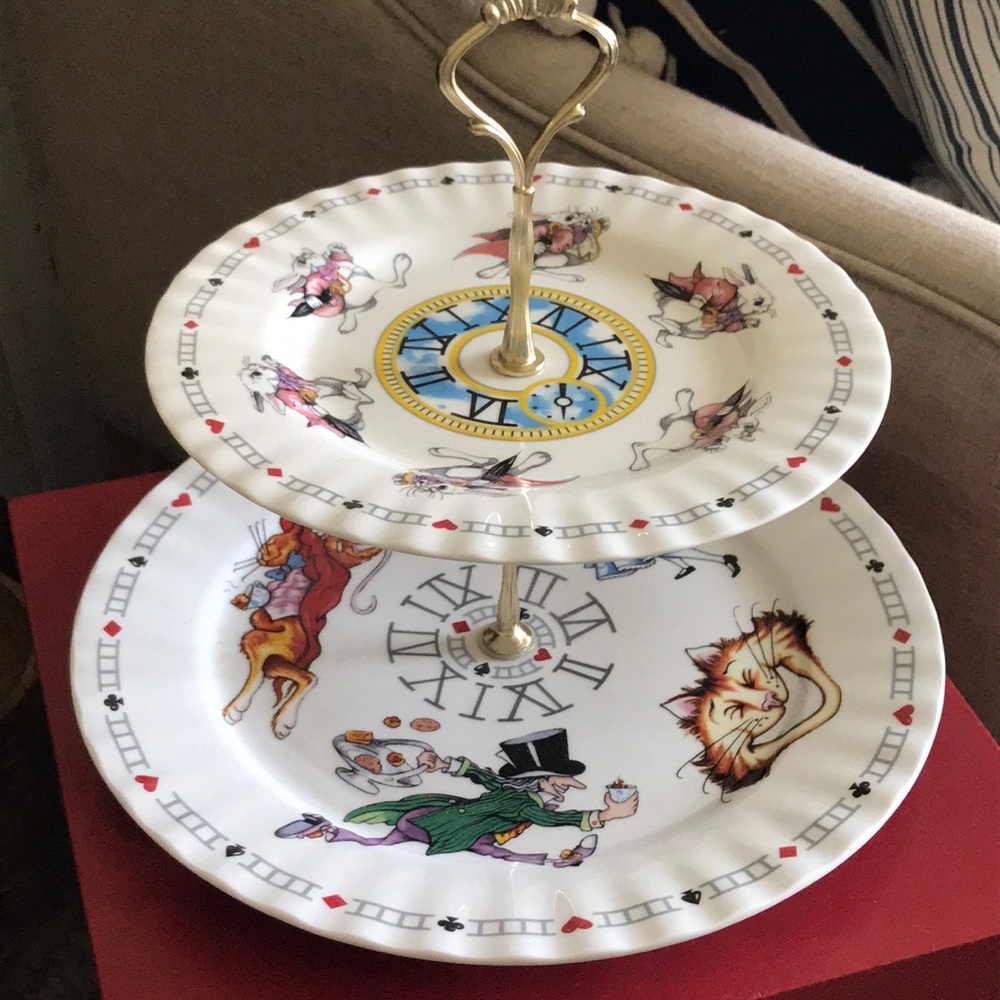 Alice in Wonderland Cardew Design Cake Stand